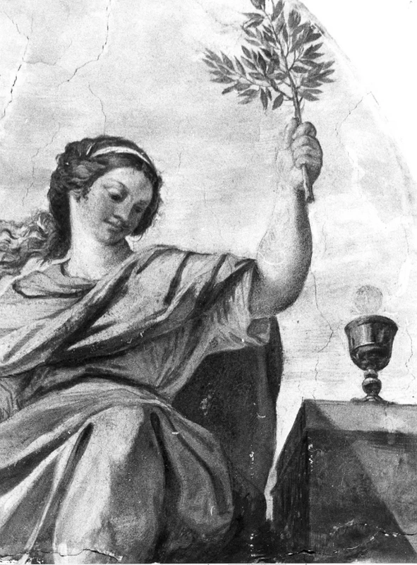 Palazzo Pamphilj, Roma - allegoria della Pace, dettaglio